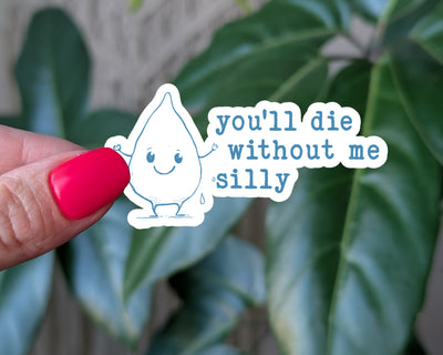 Hydration Reminder Sticker for Water Bottles