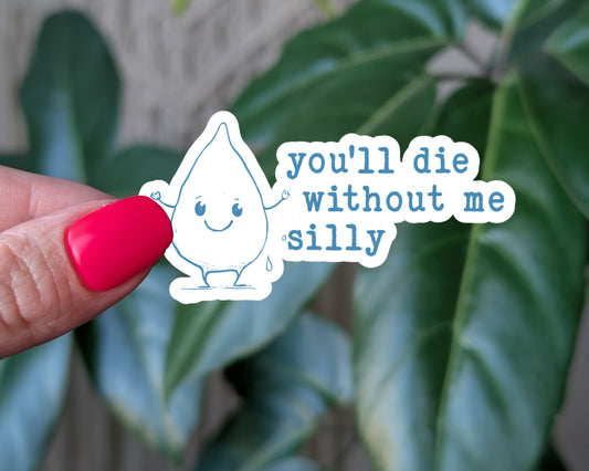 Hydration Reminder Sticker for Water Bottles