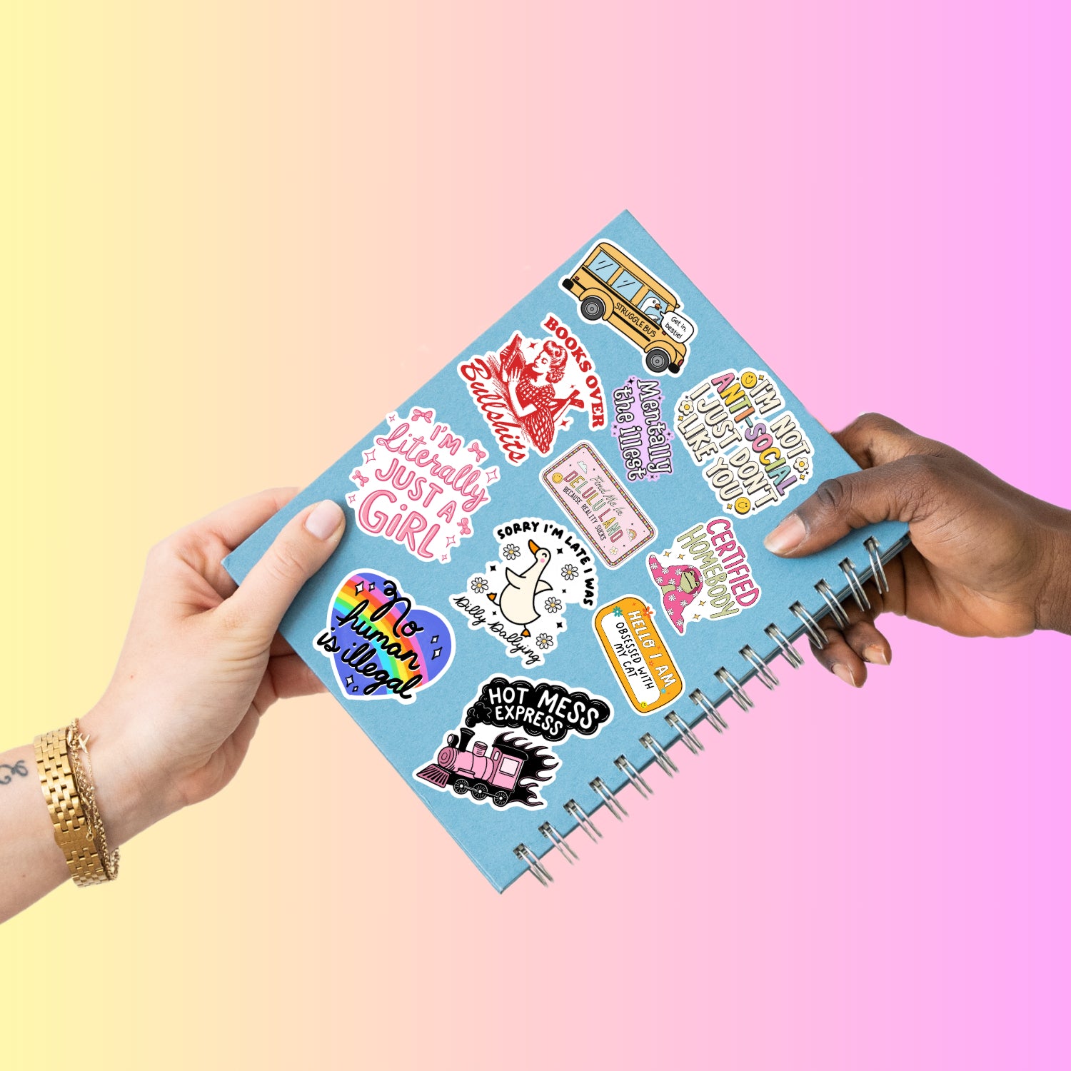 Eat a Dick Sticker - Funny Pastel Adult Humor Vinyl Sticker