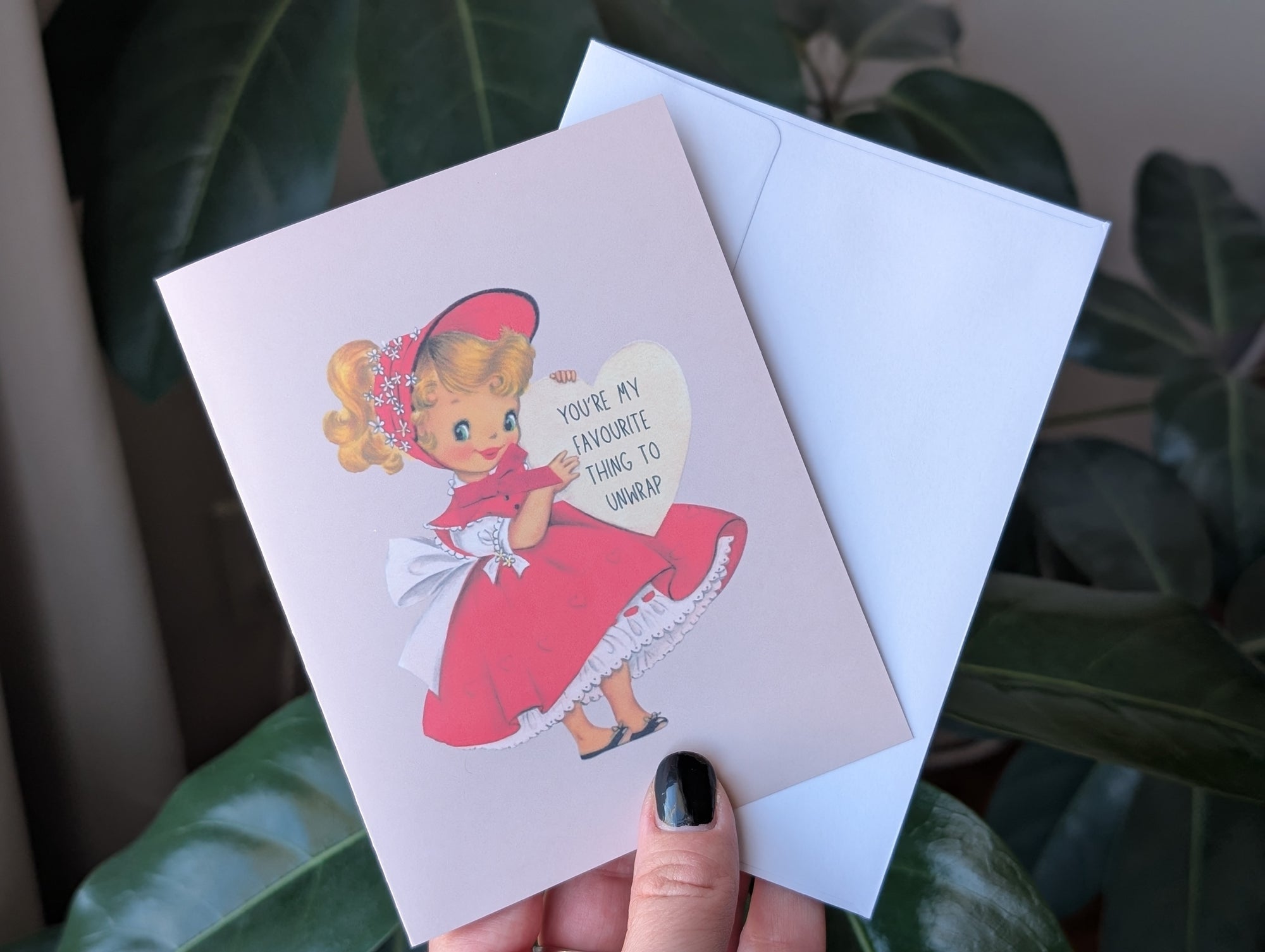 You’re My Favourite Thing to Unwrap Funny Valentine Greeting Card