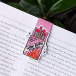Slow Burn Magnetic Bookmark | Spicy Bookish Matchbook Design