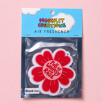 Full of Whimsy and Rage Car Air Freshener - Funny Floral Car Freshener - Black Ice Scent