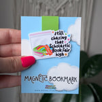 Still Chasing That Scholastic Book Fair High – Funny Nostalgic Magnetic Bookmark for Book Lovers