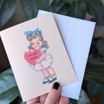 I Love Your Package Funny Valentine Greeting Card