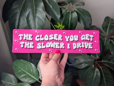 Funny Bumper Sticker 11x3 Inch | Durable Vinyl Car Decal