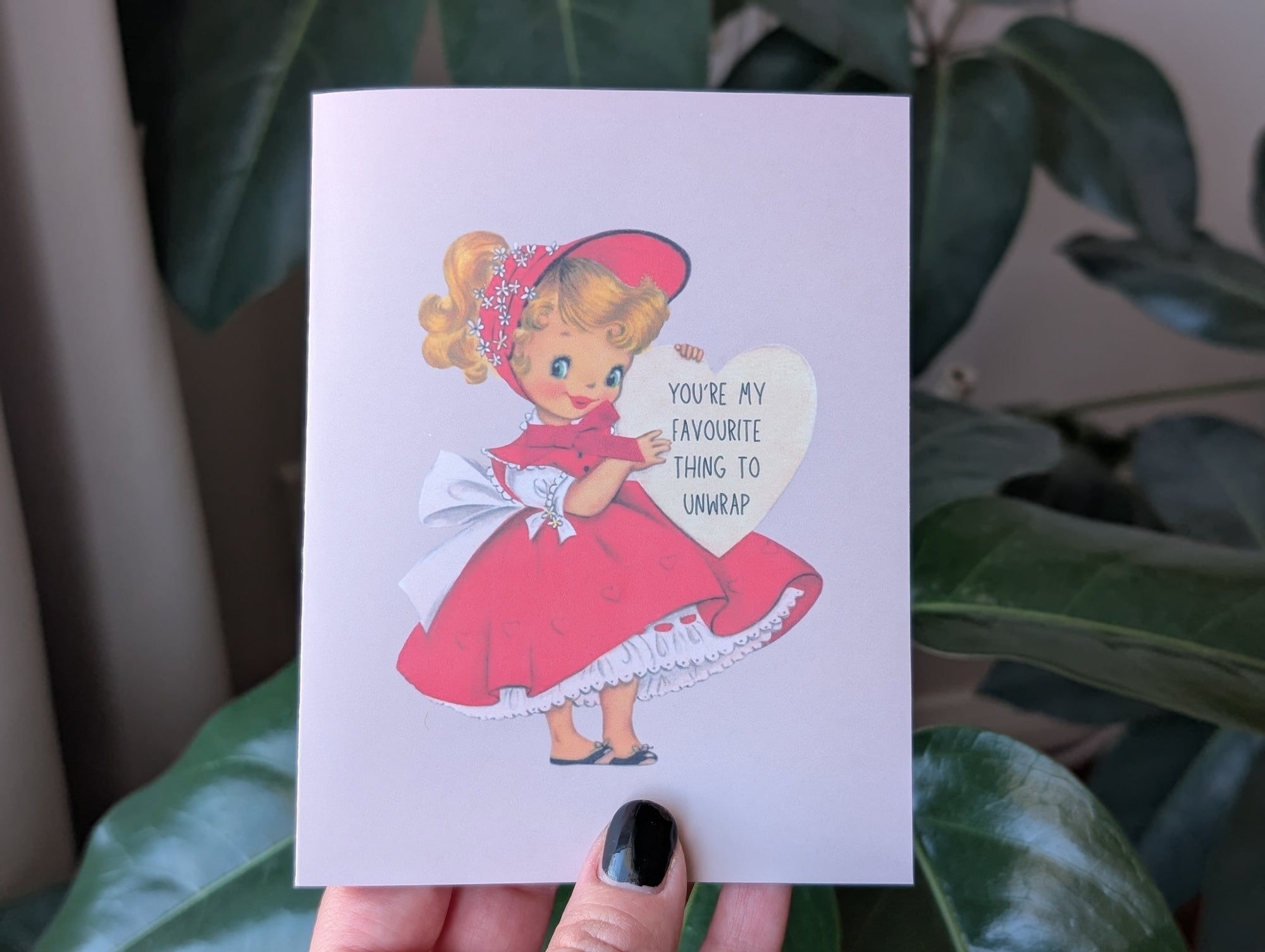 You’re My Favourite Thing to Unwrap Funny Valentine Greeting Card