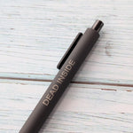 Dead Inside Pen | Funny Dark Humor Black Ink Pen