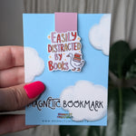 Easily Distracted by Books Bookmark – Funny Goose Magnetic Page Marker