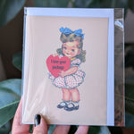 I Love Your Package Funny Valentine Greeting Card