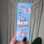 My Book Is Calling Bookmark