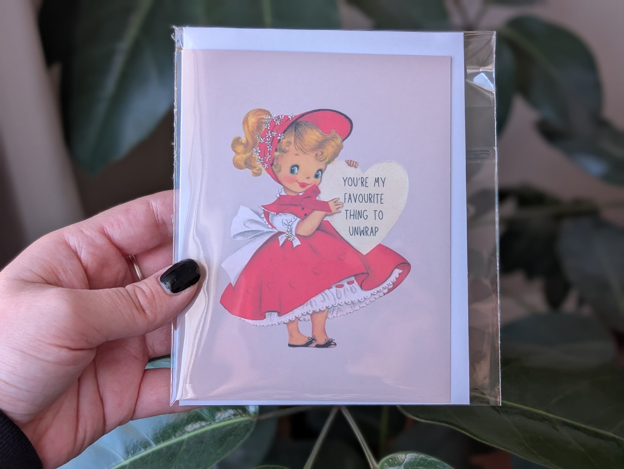 You’re My Favourite Thing to Unwrap Funny Valentine Greeting Card