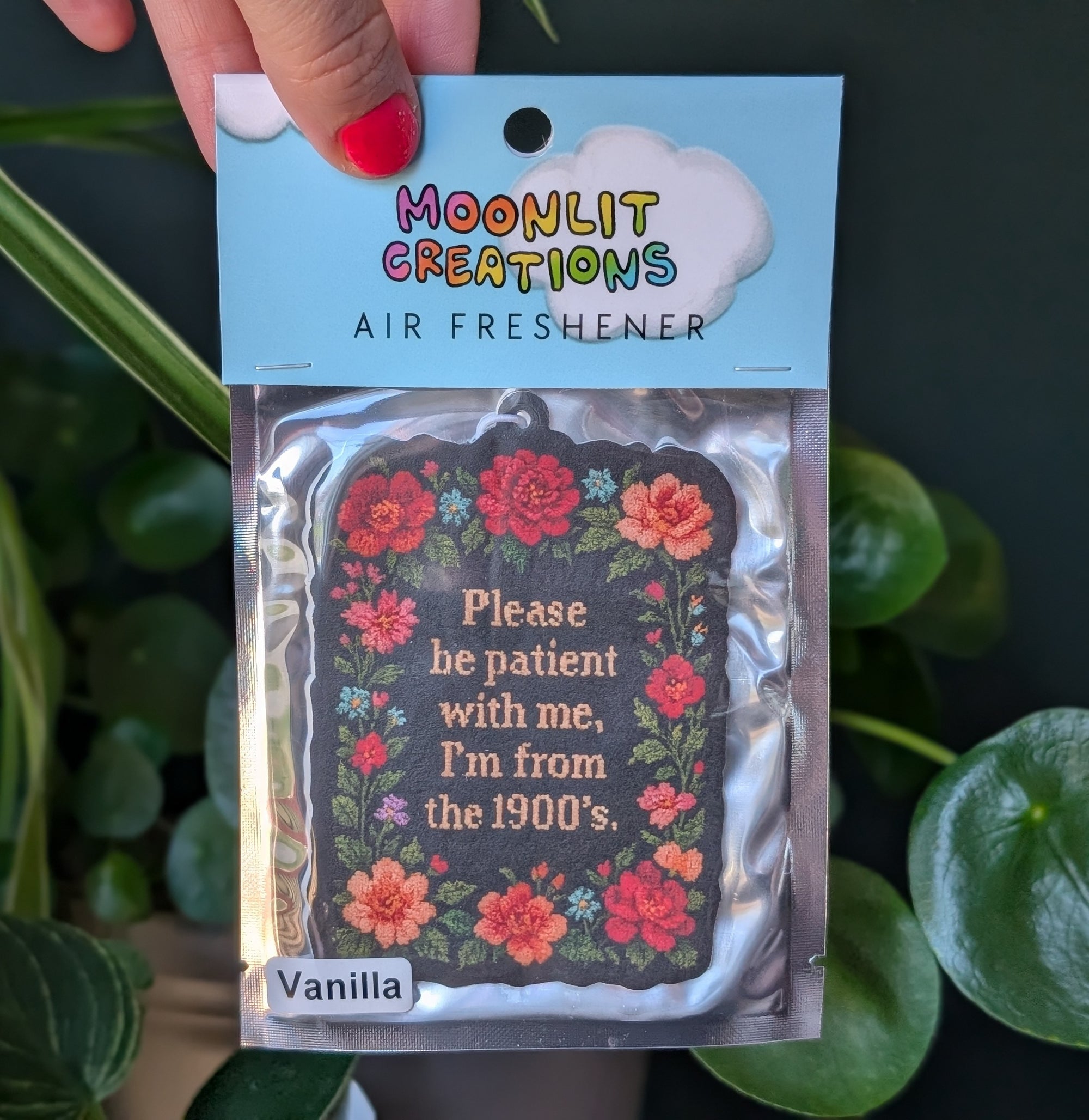 Please Be Patient With Me, I'm From the 1900's Car Air Freshener | Vanilla Scent