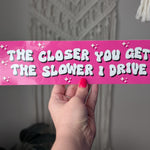 Funny Bumper Sticker 11x3 Inch | Durable Vinyl Car Decal